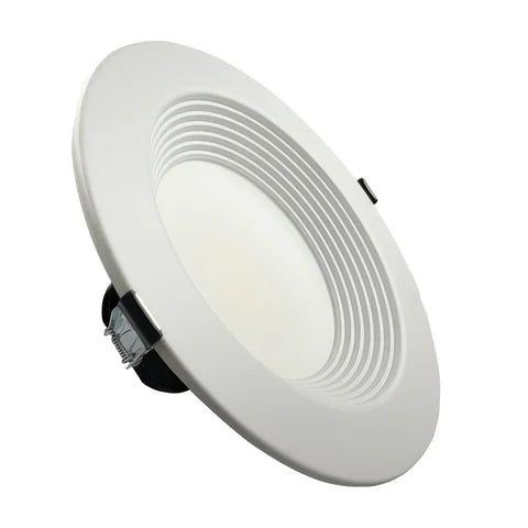 LED Recessed Downlight, 8 Inch, Selectable 18W/27W/36W and CCT 2700K/3000K/3500K/4000K/5000K, 4,000 Lumens, 120-347 VAC