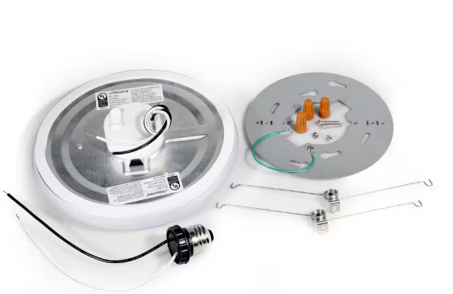 8 Inch Ceiling Light, Surface Mount, 18W, Selectable CCT, 1,260 Lumens, 120 VAC