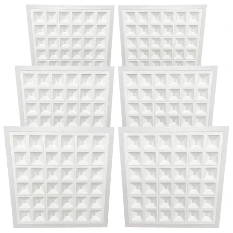 SQUARE LED Designer Troffer, 2ft x 2ft, 40W, 4000K, 5000 Lumens