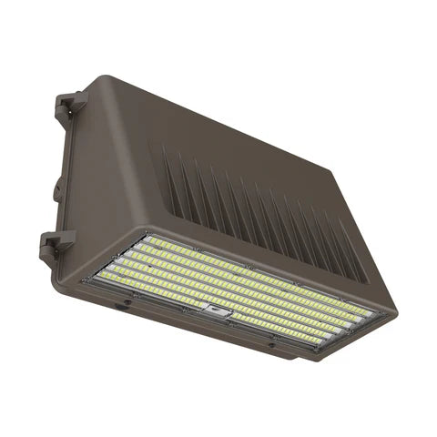 LED Wall Pack Lights, Built-in Photocell, 76W/105W/125W, 3000K/4000K/5000K, 18,750 Lumens, 120-277 VAC