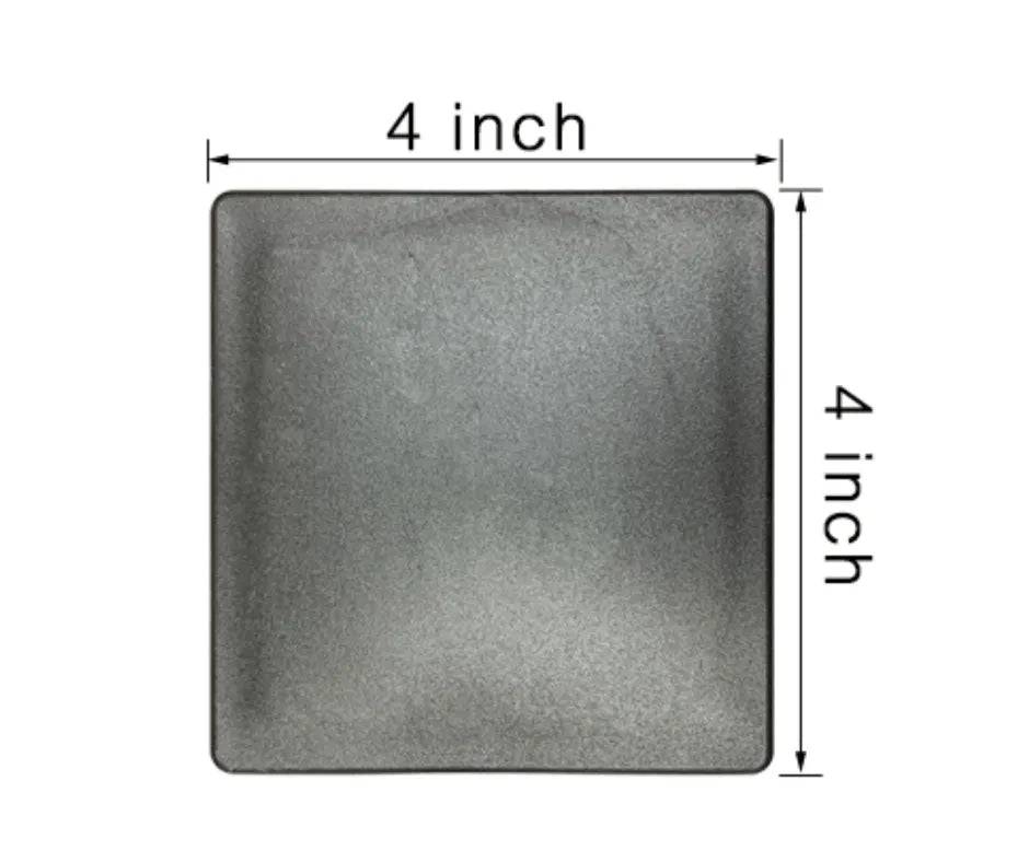 4 Inch Square Light Pole Rainproof Cover | Heavy Duty & Waterproof Protection