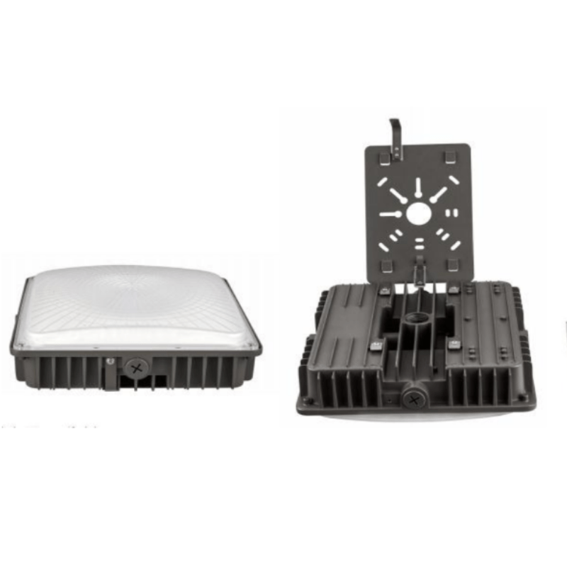 LED Canopy Light, 63W/45W/30W, 5000K/4000K, 8500 Lumens, 120-277 VAC
