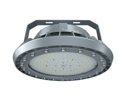 400W LED Explosion Proof Round High Bay Light, B Series, 5000K, 56000 Lumens, 100-277 VAC