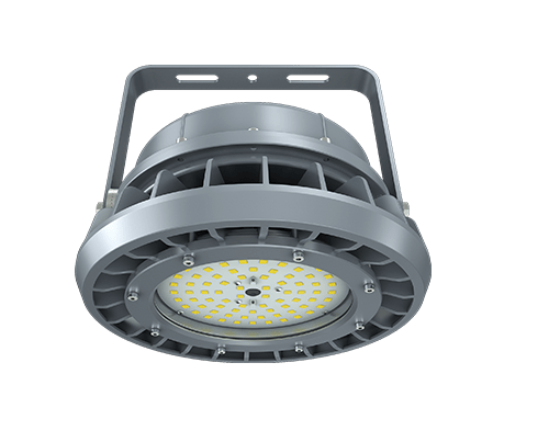 80W LED Explosion Proof Round High Bay Light, B Series, 5000K, 10800 Lumens, 100-277 VAC