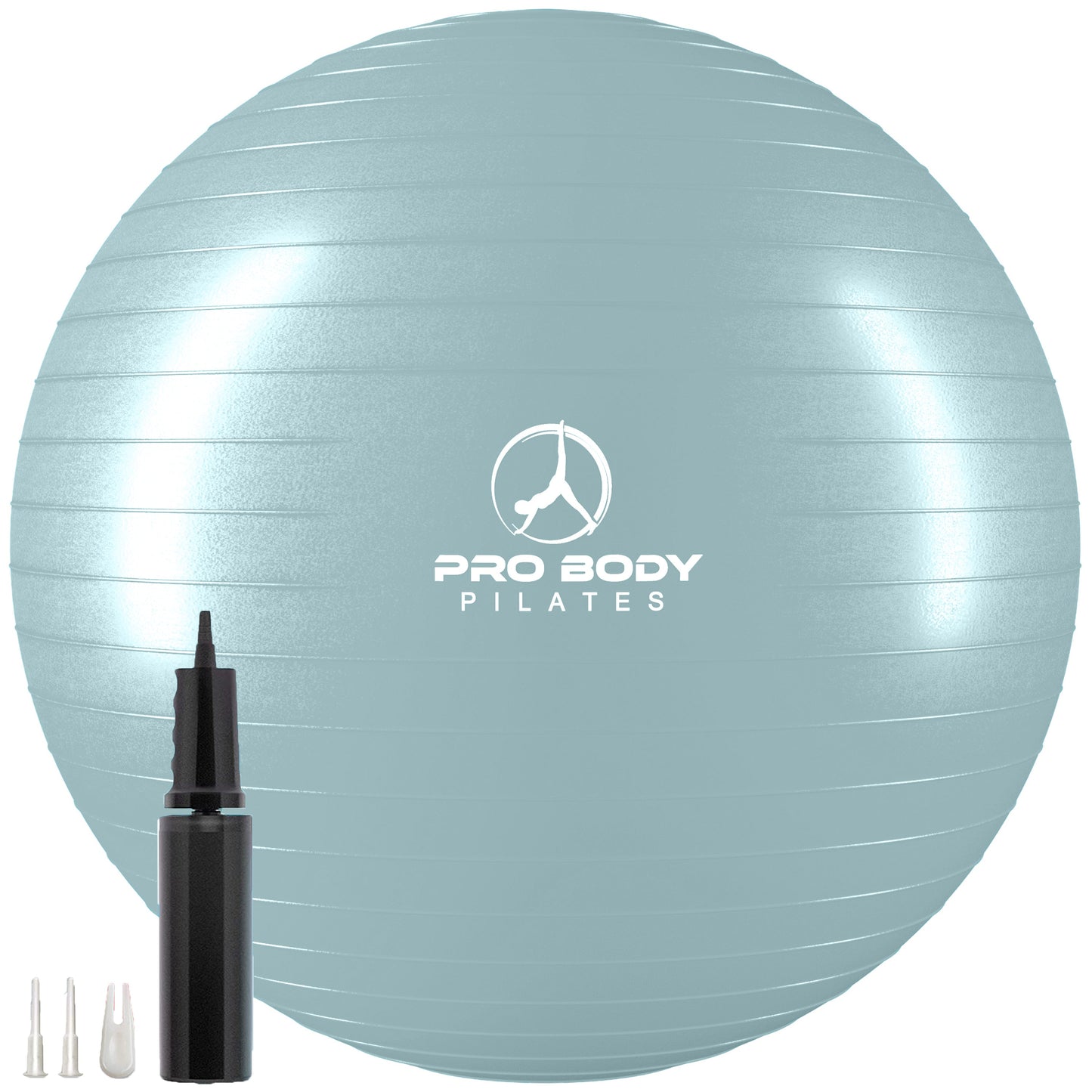 Pregnancy Ball for Maternity, Labor and Birth. Includes Pregnancy Guide. (Mist)