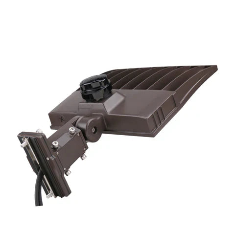 LED Area Light - Sensor Ready Base, 100W, 5000K, 16000 Lumens, 120-277 VAC, Universal Bracket