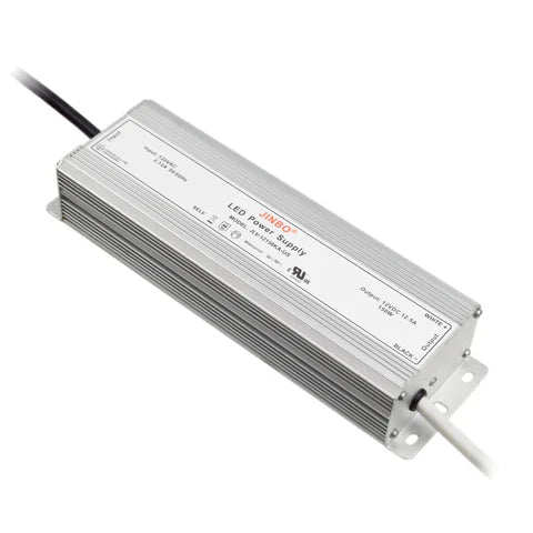 LED Power Supply - 150W - 12V DC - IP67 Waterproof - JLV-12150KA-US - UL Listed