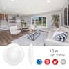 6 Inch Ceiling Light, Surface Mount, 15W, 3000K, 1,050LM, 120 VAC