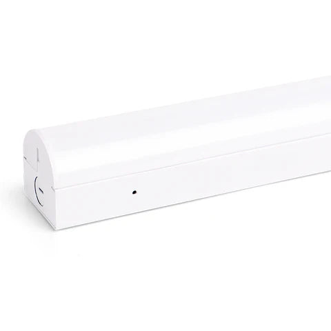 LED Linear Strip Fixture, 8ft, Adjustable 60W/68W/72W/80W and CCT 3500K/4000K/5000K, 10,400 Lumens