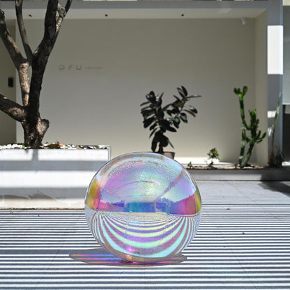 Yescom Inflatable Mirror Balloon with Iridescent, Gold, Silver, Black Options