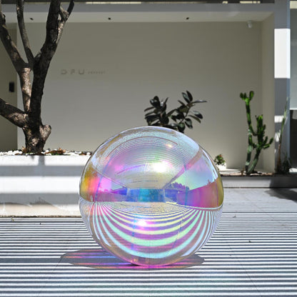 Yescom Inflatable Mirror Balloon with Iridescent, Gold, Silver, Black Options
