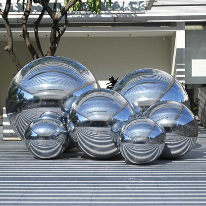 Yescom Set(6) Inflatable Mirror Balloons with Electric Air Pump