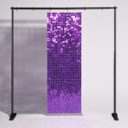 Yescom Square Sequin Shimmer Wall Backdrop Color Options
