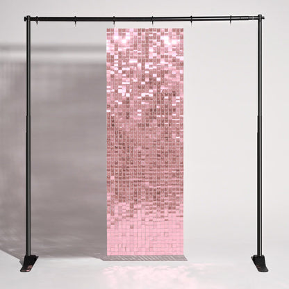 Yescom Square Sequin Shimmer Wall Backdrop Color Options