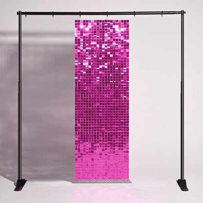 Yescom Square Sequin Shimmer Wall Backdrop Color Options