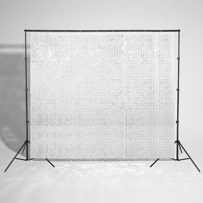 Yescom 10'x8.5' Sequin Shimmer Wall Backdrop (Tripod Stand Included)