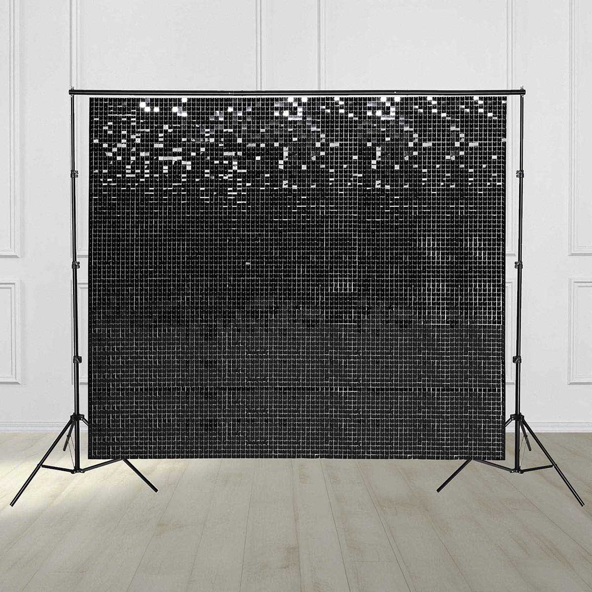 Yescom 10'x8.5' Sequin Shimmer Wall Backdrop (Tripod Stand Included)