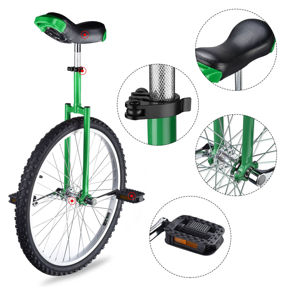 Yescom 24 inch Unicycle Wheel Frame Color Optional
