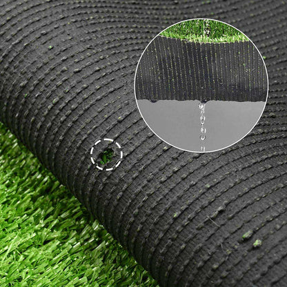 Yescom 65'x6' Artificial Grass for Patio Backyard (2x)65x3ft