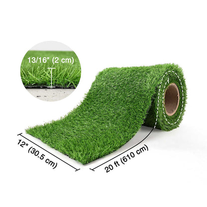 Yescom Artificial Grass Turf Synthetic Carpet Mat Patio 33'x6'