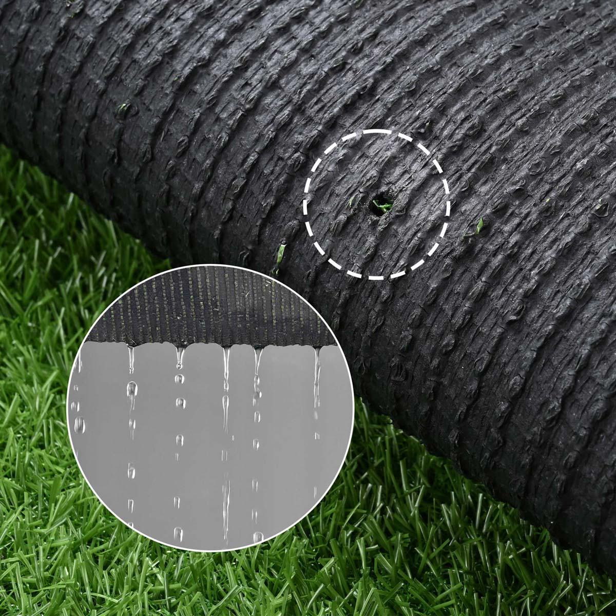 Yescom Artificial Grass Turf Synthetic Carpet Mat Patio 33'x6'