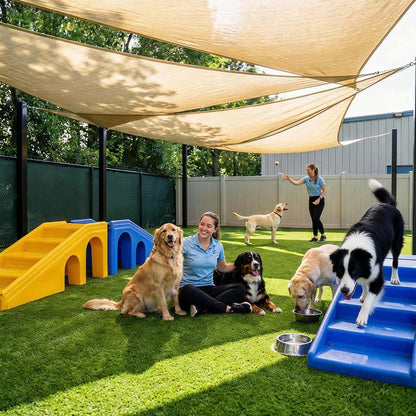 Yescom Outdoor Pet Turf Rolls for Dog Daycare Facility 13/16"H