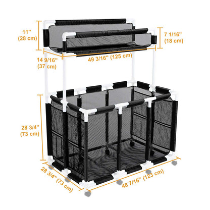 Yescom Replacement Mesh for Stable Pool Toy Storage - PVC