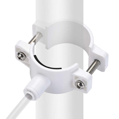 Yescom 10x Drain Saddle Clamp with 1/4" Quick Connect Fitting