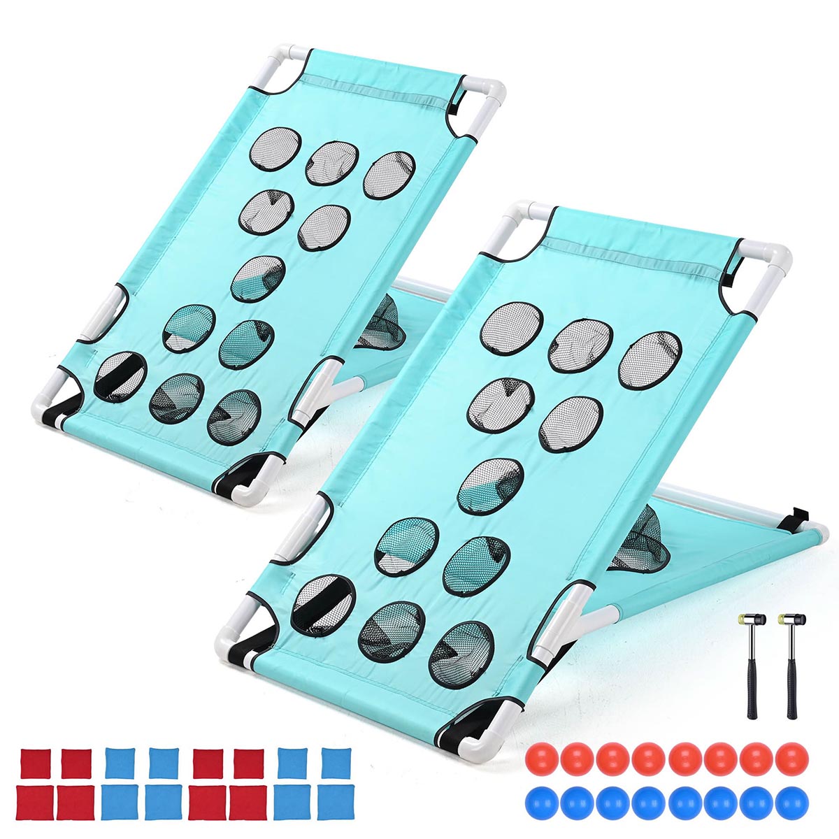 Yescom All Weather Cornhole Board Bag Toss Lawn Games