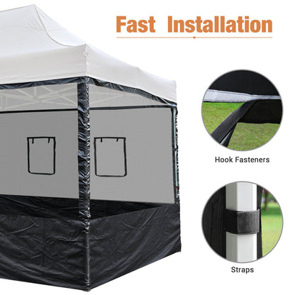 Yescom 10x15 Pop Up Canopy Netting Mesh Sidewalls Side Panel