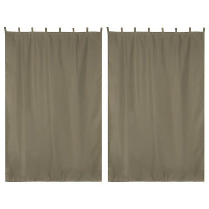 Yescom 2-Pcs Outdoor Tab Top Curtain Panel, 54Wx84L