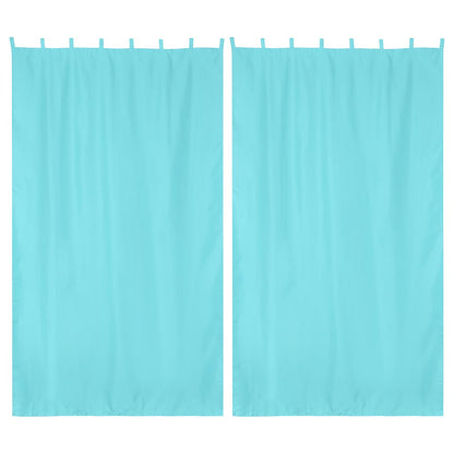 Yescom 2-Pcs Outdoor Tab Top Curtain Panel, 54Wx96L