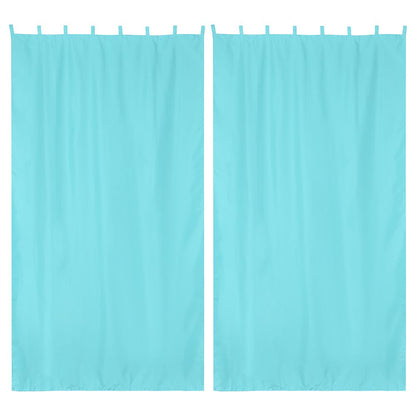 Yescom 2-Pcs Outdoor Curtain Panel, Tab Top, 54Wx120L