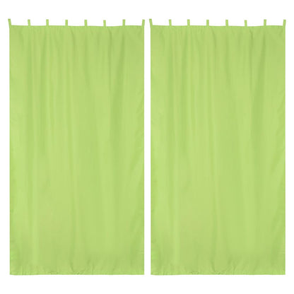 Yescom 2-Pcs Outdoor Curtain Panel, Tab Top, 54Wx120L