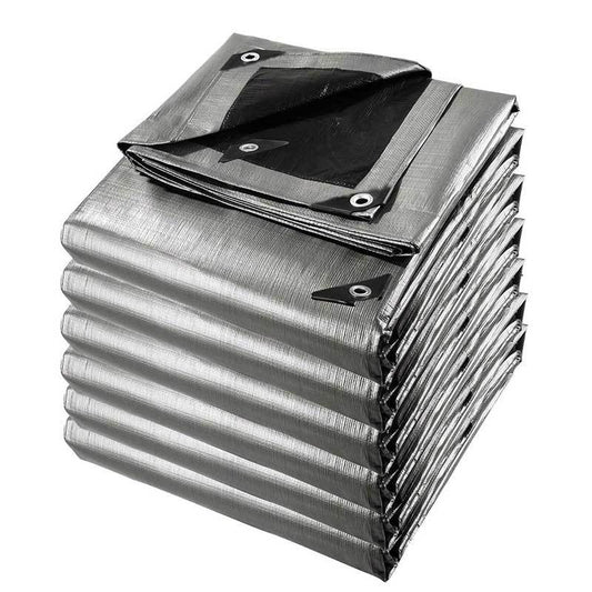 Yescom 14mil Extra Thick Heavy-Duty Poly Tarp Reinforced Canopy Size Opt