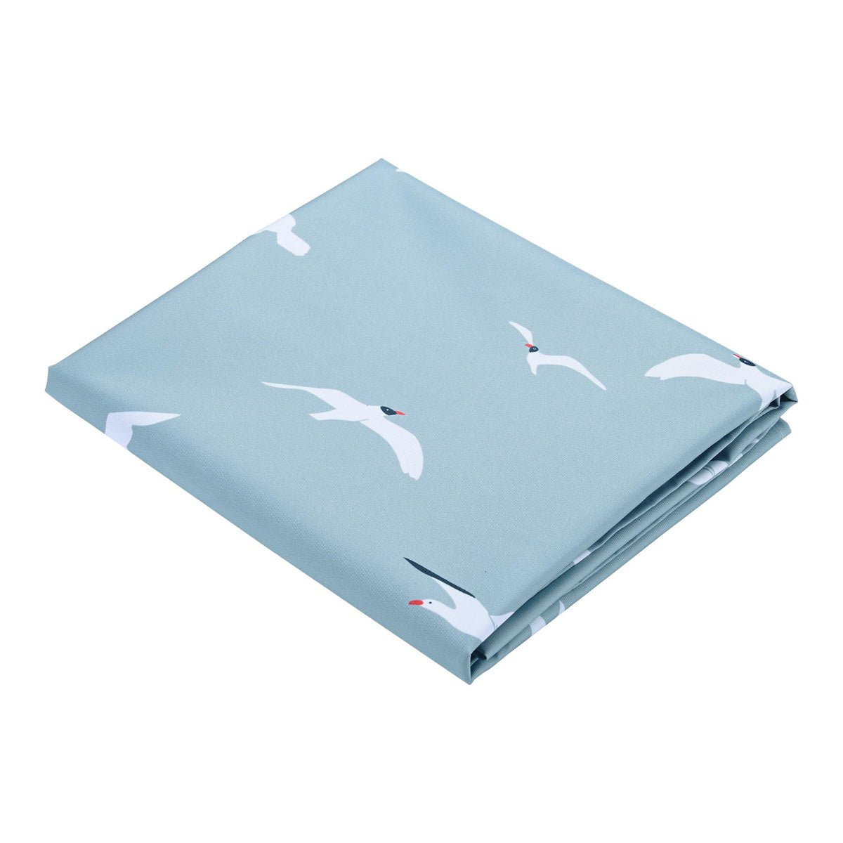 LAGarden Rectangle Tablecloth with Lemon Orange Seagull Print 43"x57"