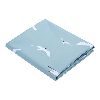 LAGarden Rectangle Tablecloth with Lemon Orange Seagull Print 43"x57"
