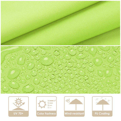 Yescom 10ft Prelit Umbrella 3-Tiered Patio Umbrella with Lights