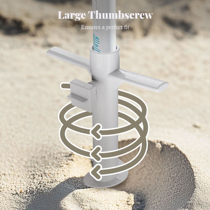 Yescom Beach Umbrella Anchor for Poles D1 1/4"