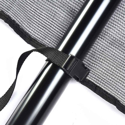 Yescom 15ft Trampoline Safety Net with 8 Poles