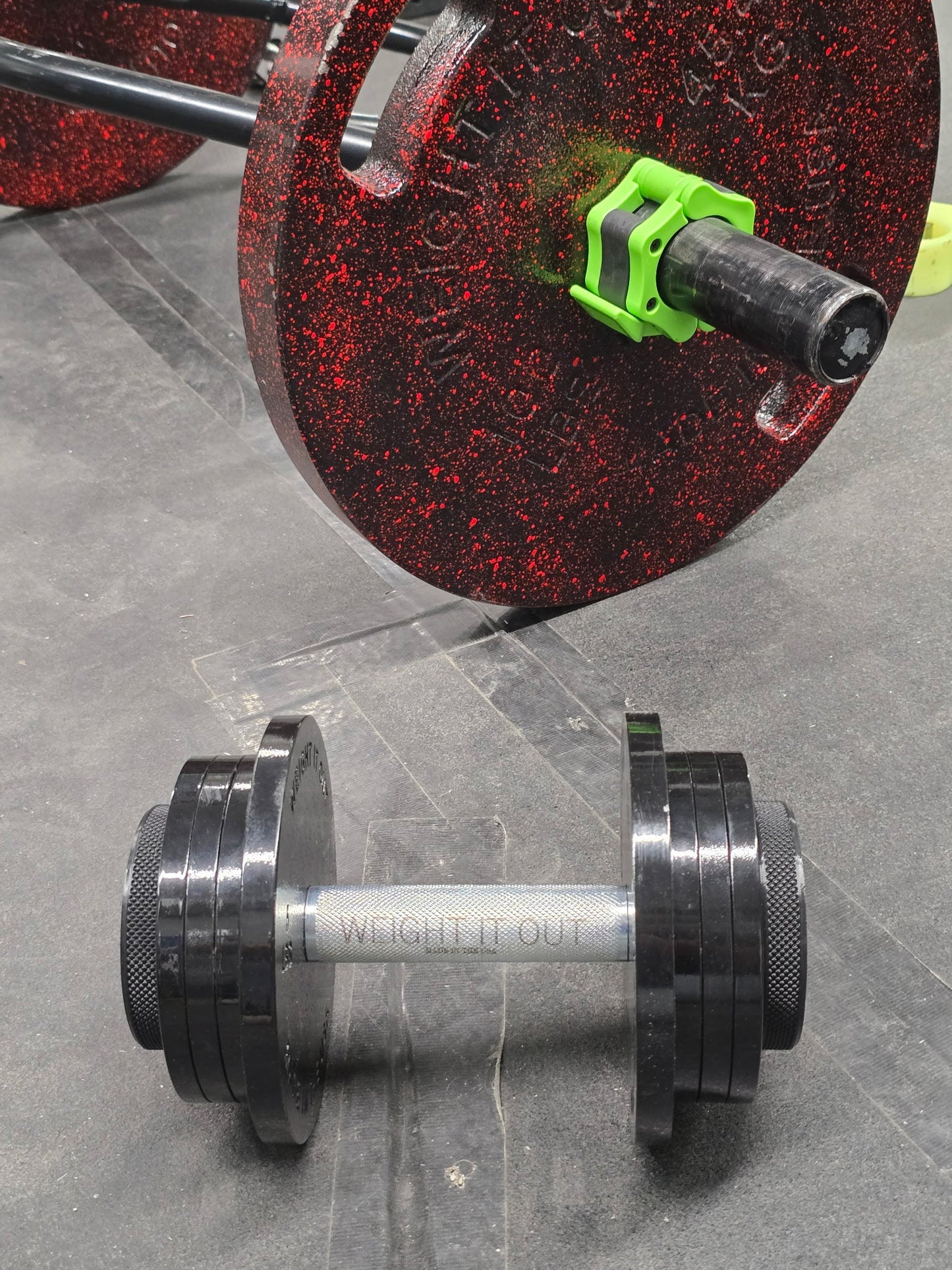 Standard 1" Cast Iron Machined Loadable Dumbbell Sets