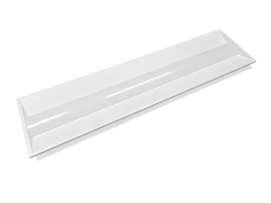 LED Troffer Light, 1x4, Wattage Selectable 40W/30W/25W/20W/15W and CCT 3500-6500K, 5000 Lumens