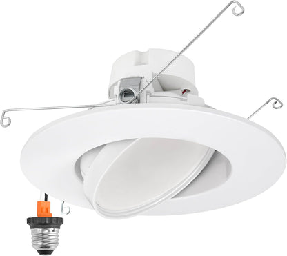 6 Inch LED Recessed Light, 11W, Selectable CCT, 1,100 Lumens, 120 VAC