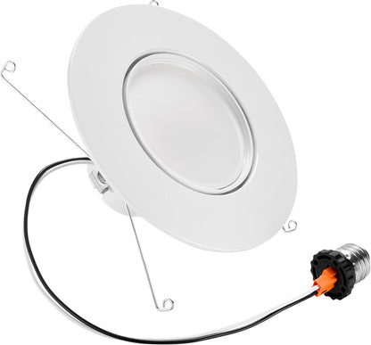 6 Inch LED Recessed Light, 11W, Selectable CCT, 1,100 Lumens, 120 VAC