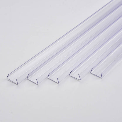 Yescom 3ft 9/16in. Plastic U-Channels Set(5) - For 2700K Neon Rope Lights