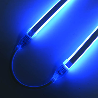 Yescom LED Neon Splice Kit 4-Wire Connectors & Pins 10-Set 18x8mm