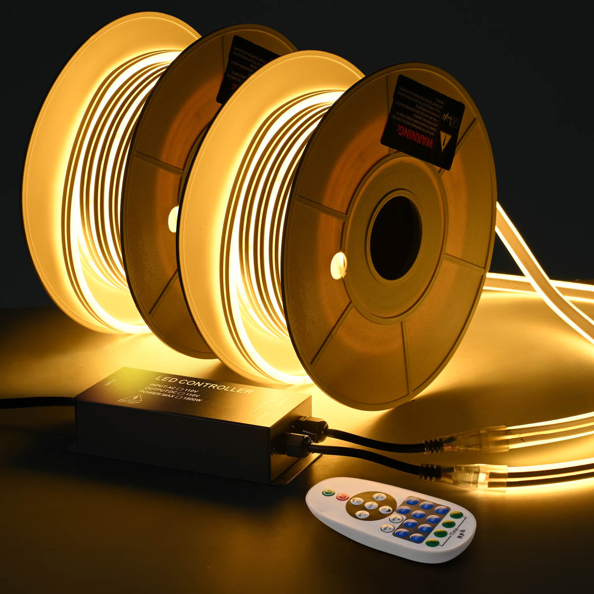 Yescom BiLume 2700K Neon Rope Light RF Control 120V Outdoor IP65