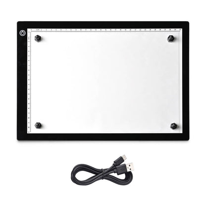 Yescom LED Tracing Stencil Board 14in A4 Adjustable Brightness