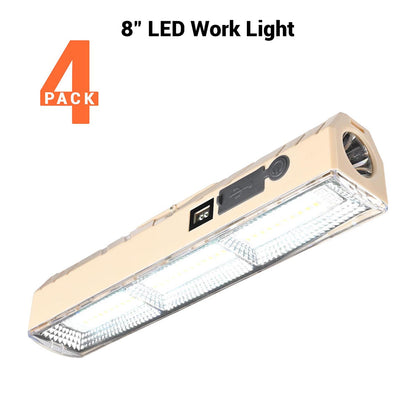 Yescom Rechargeable Magnetic Work Light w/ Flashlight for Garage