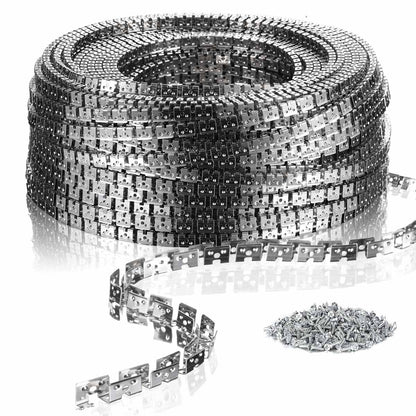 Yescom 328ft 6x12mm Stainless Steel Flexible Clip Channel - For 2700K Neon